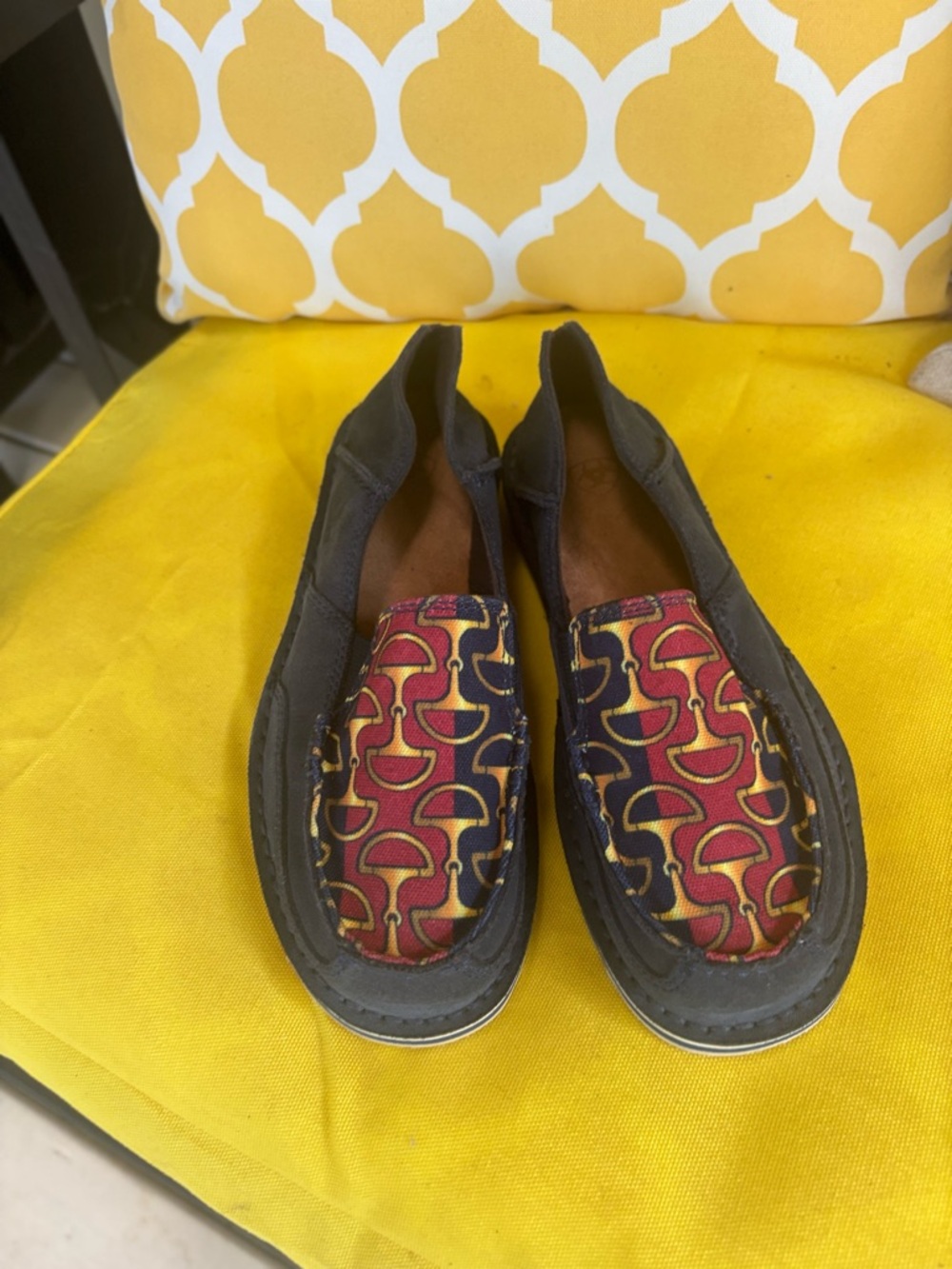 Ariat Women's English Cruiser Navy Bits & Stripes